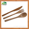 Bamboo Spoon and Fork / Bamboo Cutlery Set / Bamboo Flatware